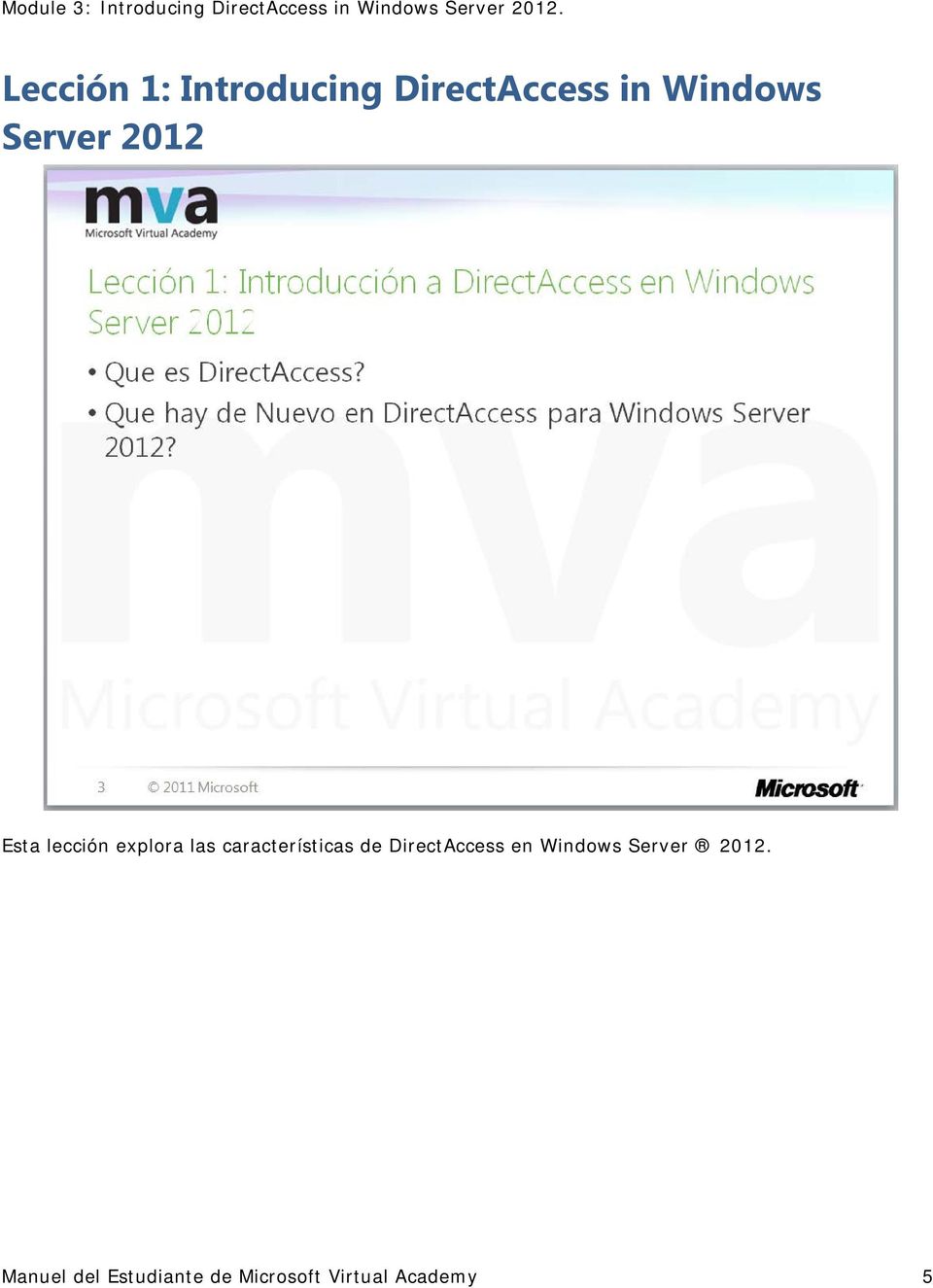 características de DirectAccess en Windows