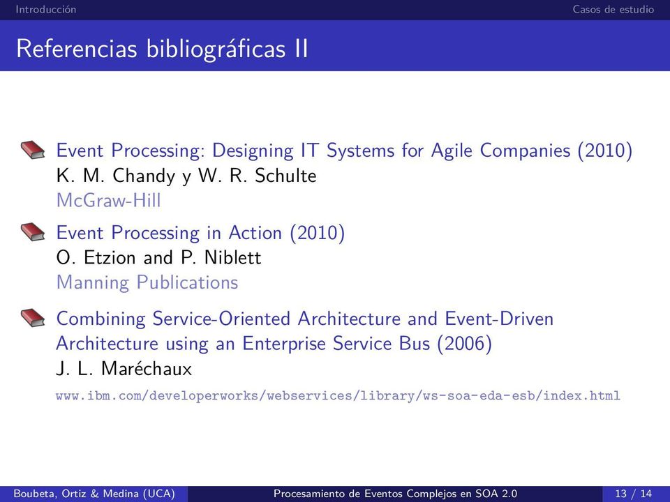 Niblett Manning Publications Combining Service-Oriented Architecture and Event-Driven Architecture using an Enterprise