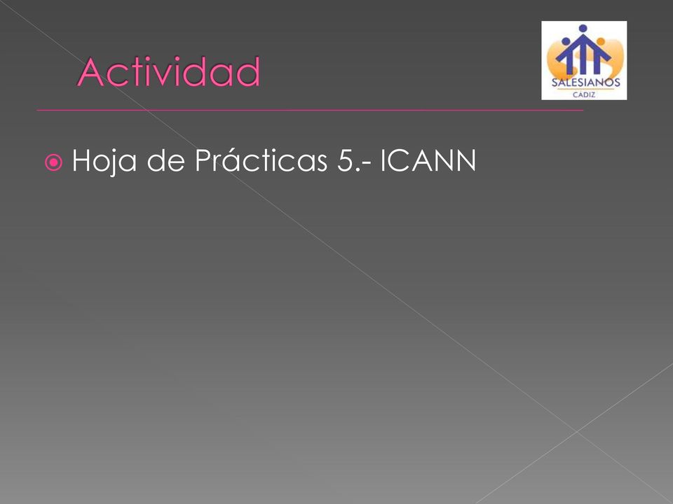5.- ICANN