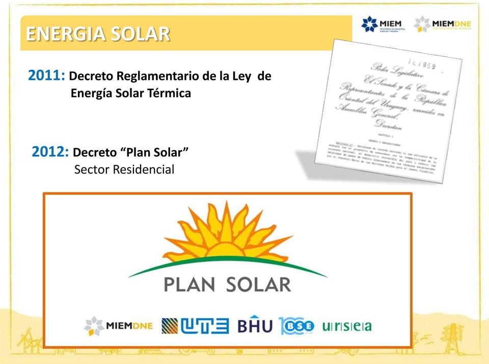 Energía Solar Térmica 2012:
