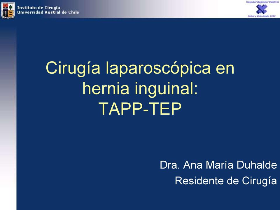 TAPP-TEP Dra.