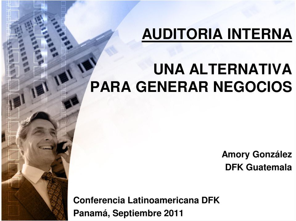 González DFK Guatemala Conferencia