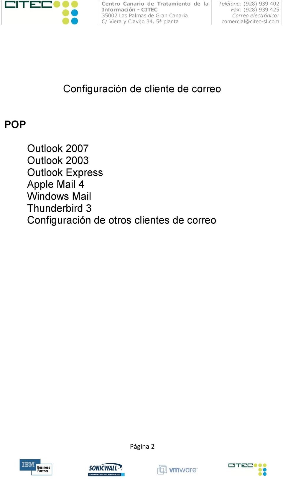 Apple Mail 4 Windows Mail Thunderbird 3