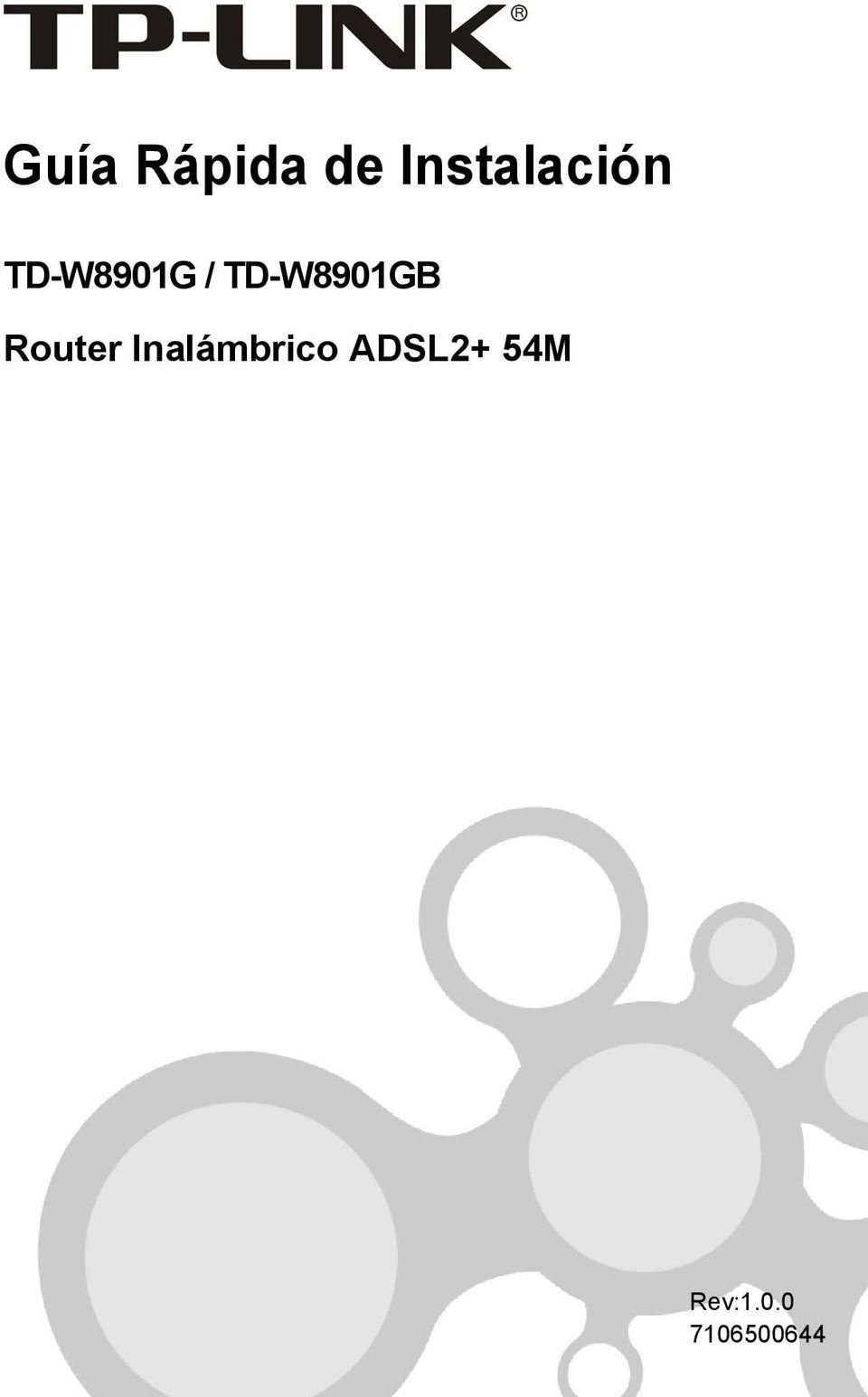 TD-W8901GB Router