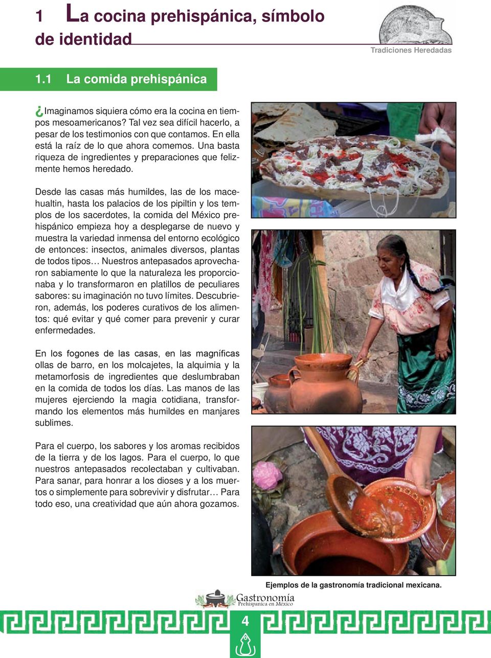 Gastronomía. Prehispánica en México Tradiciones Heredadas. La manera de  conocer el pasado mesoamericano a través de su arte - PDF Free Download