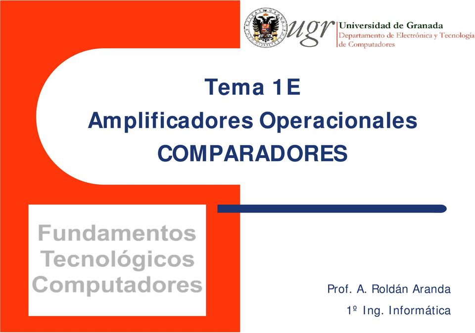 COMPAADOES Prof. A.