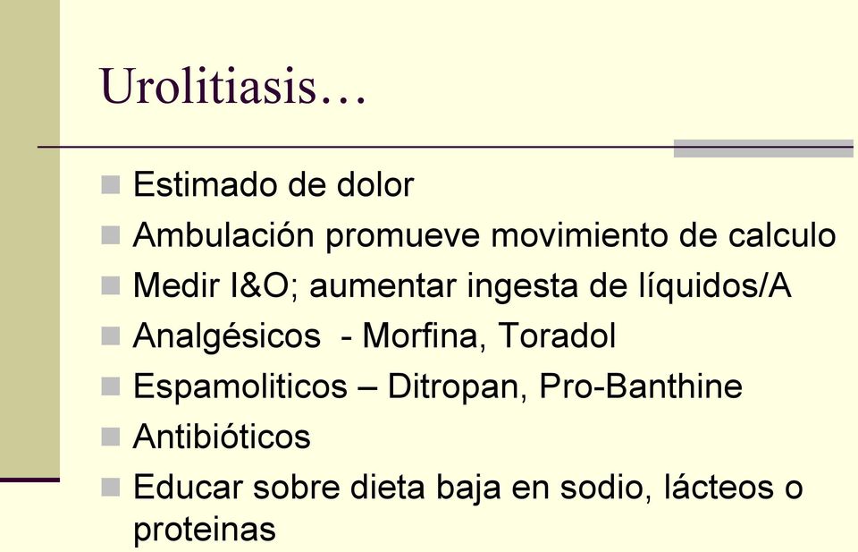Analgésicos - Morfina, Toradol Espamoliticos Ditropan,
