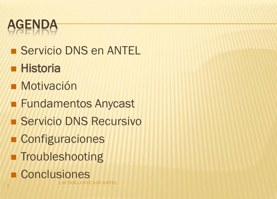 Anycast Servicio DNS Recursivo