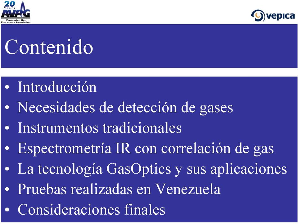 correlación de gas La tecnología GasOptics y sus