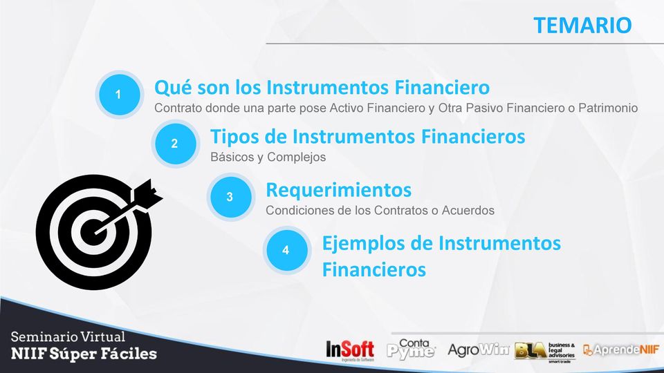 de Instrumentos Financieros Básicos y Complejos 3 Requerimientos