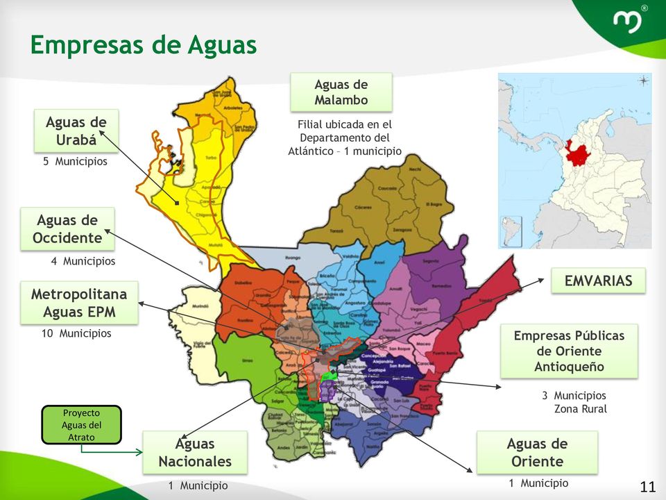 Aguas EPM 10 Municipios Proyecto l Atrato Aguas Nacionales 1 Municipio