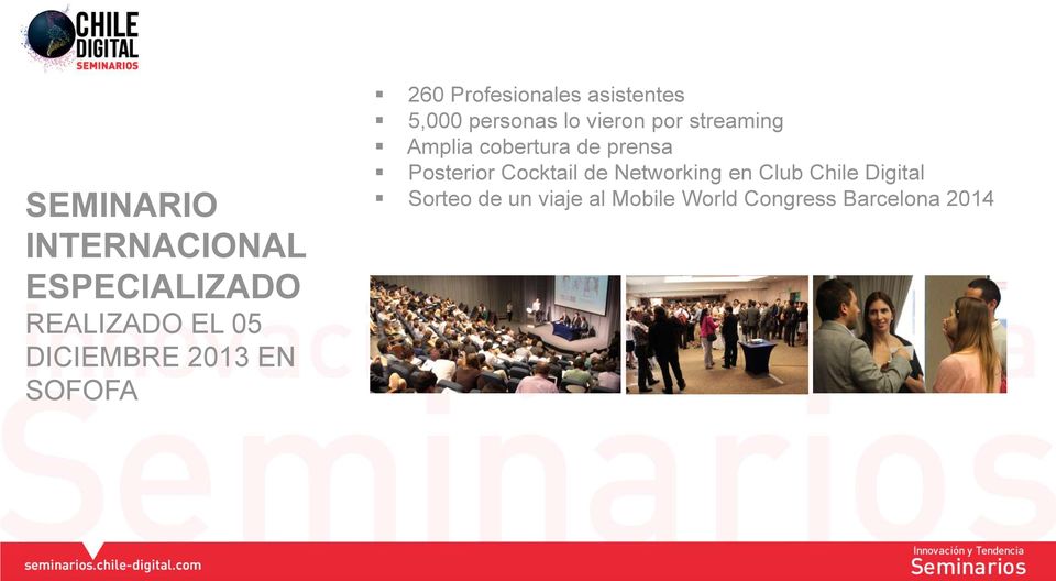 en Club Chile Digital Sorteo de un viaje al Mobile World Congress