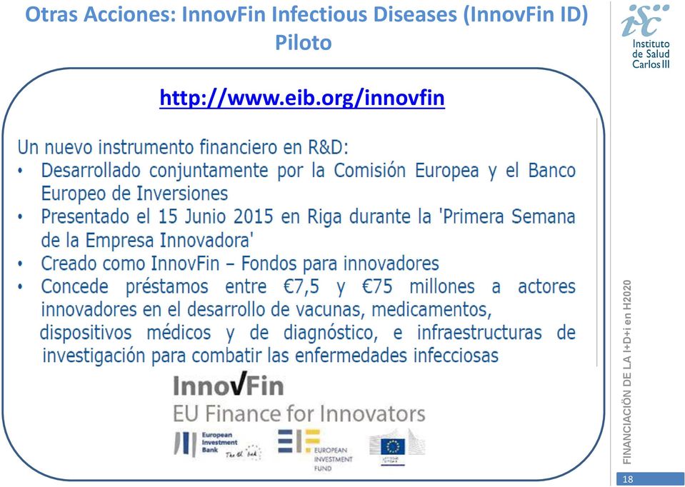 Diseases (InnovFin ID)