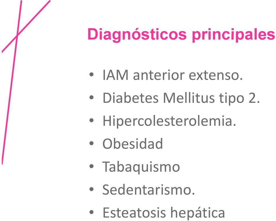 Diabetes Mellitus tipo 2.