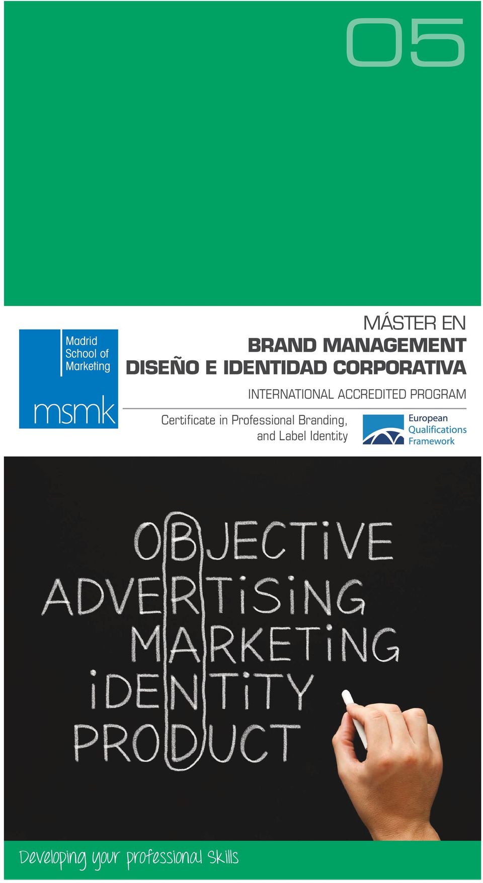 Certificate in Professional Branding, and