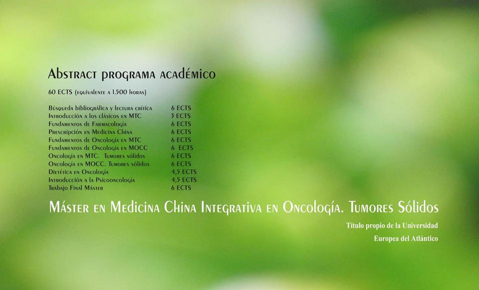 Prescripción en Medicina China Fundamentos de Oncología en MTC Fundamentos de Oncología en MOCC Oncología en MTC.
