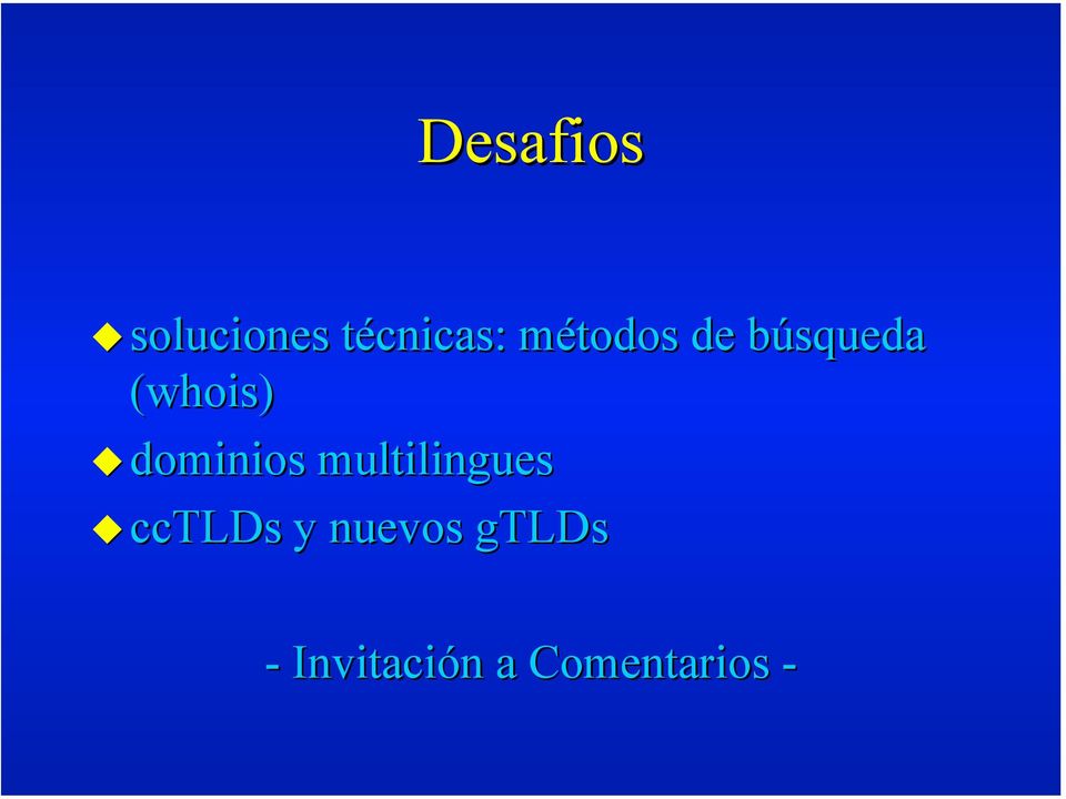 dominios multilingues cctlds y
