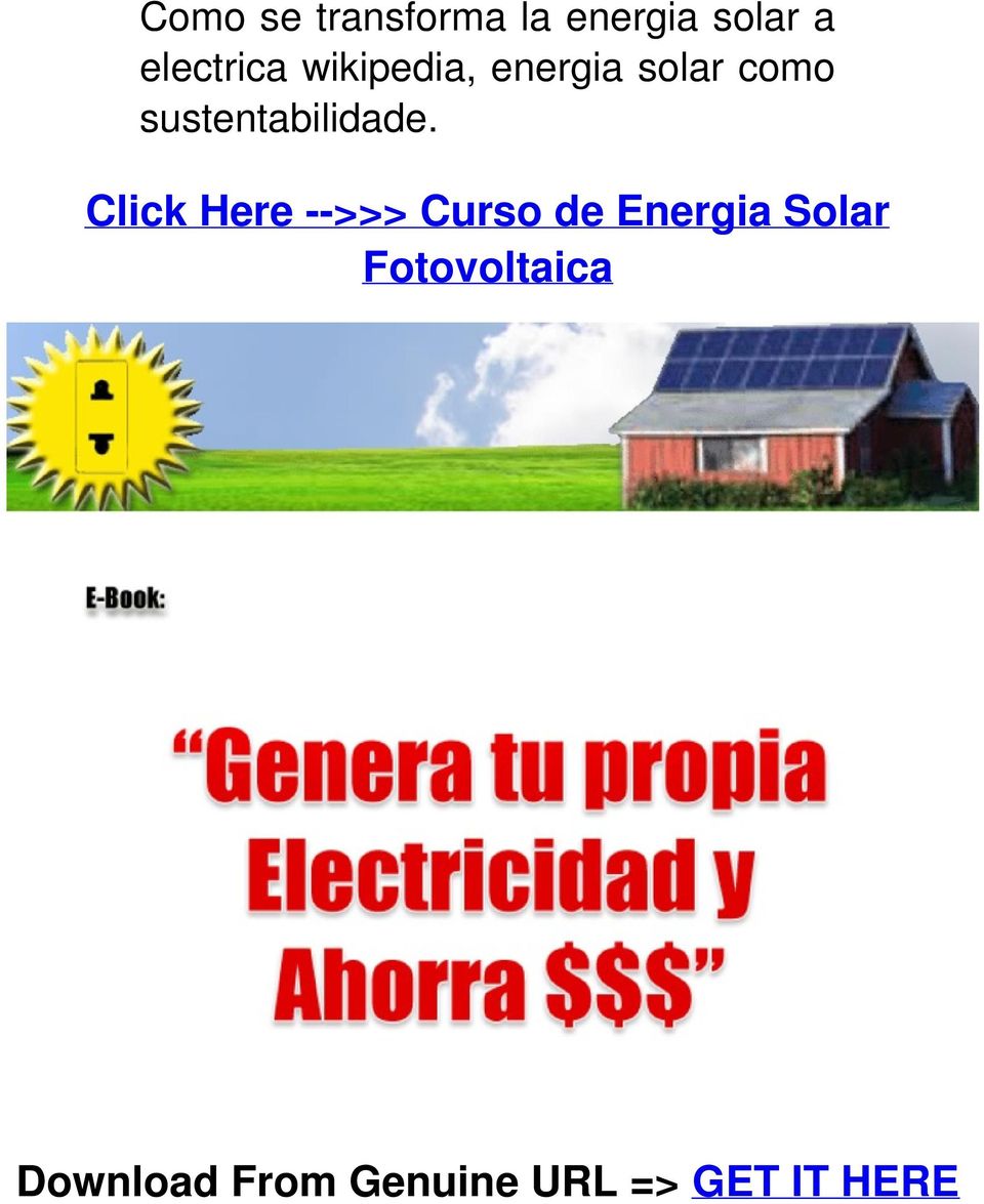 Click Here -->>> Curso de Energia Solar