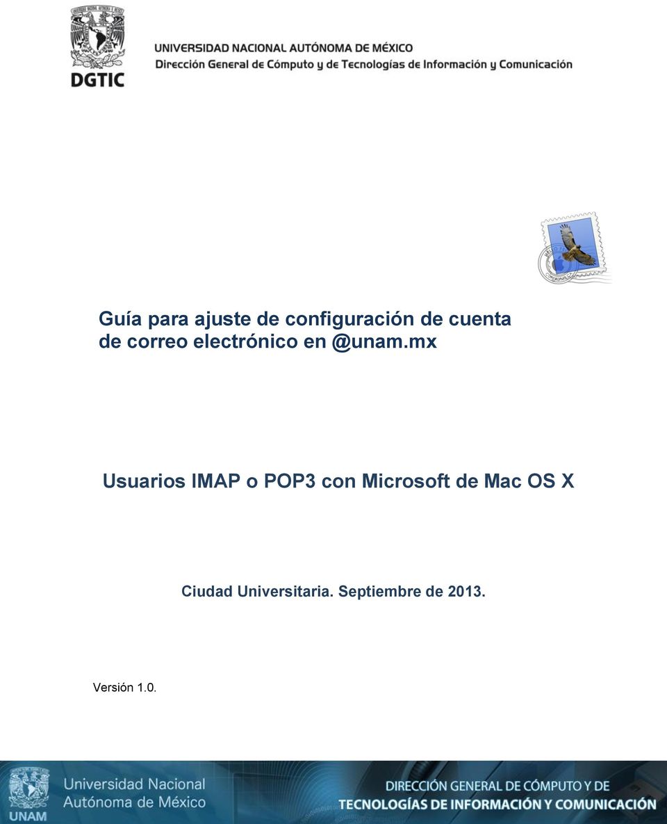 mx Usuarios IMAP o POP3 con Microsoft de Mac