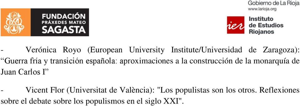 monarquía de Juan Carlos I - Vicent Flor (Universitat de València): "Los