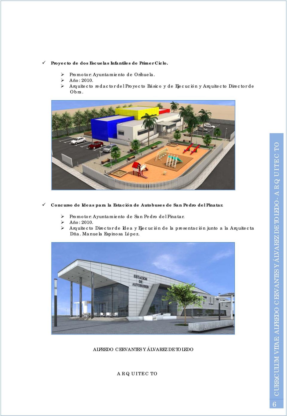 Concurso de Ideas para la Estación de Autobuses de San Pedro del Pinatar.