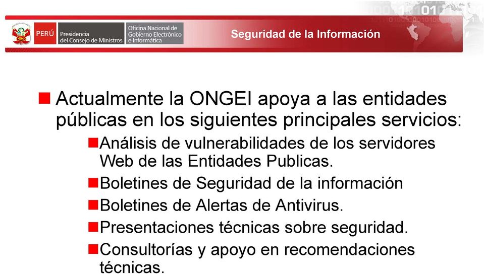 Publicas. Boletines de Seguridad de la información Boletines de Alertas de Antivirus.