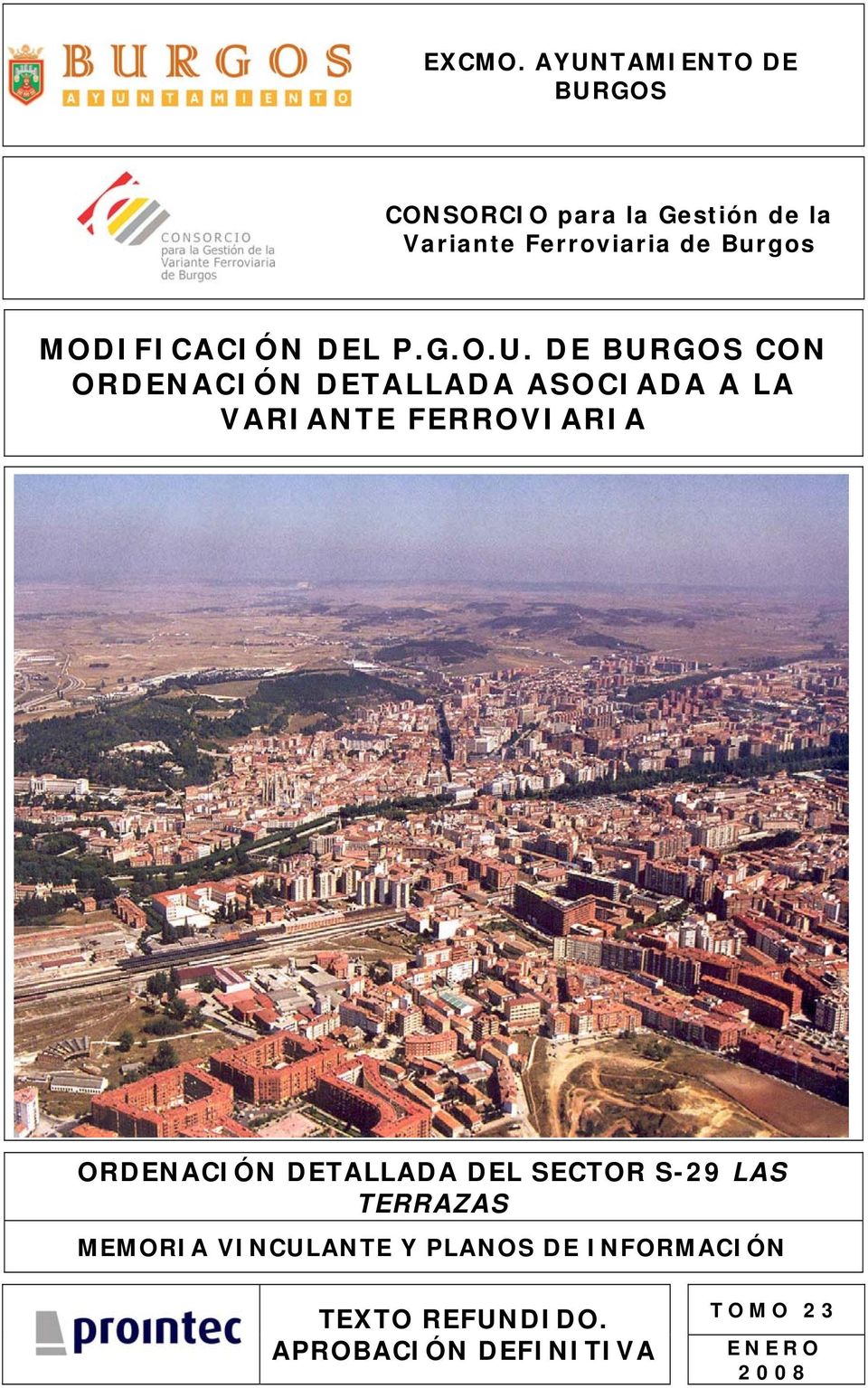 Burgos MODIFICACIÓN DEL P.G.O.U.