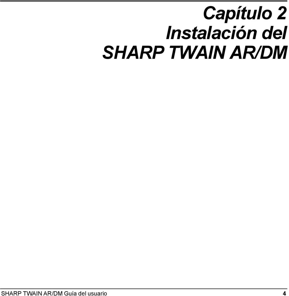 SHARP TWAIN AR/DM