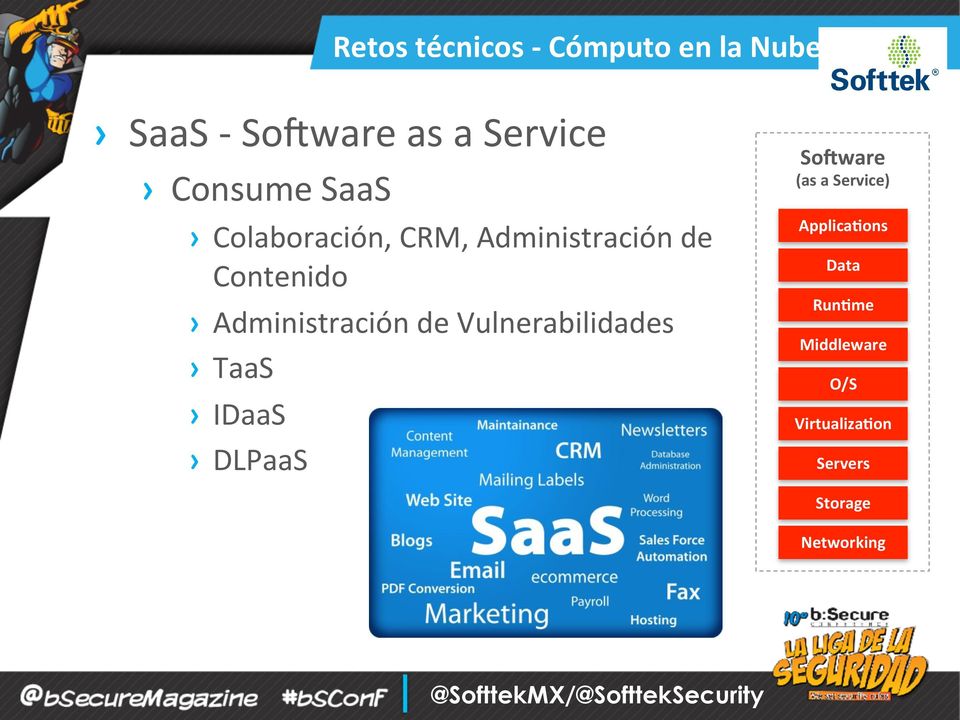 Administración de Vulnerabilidades TaaS IDaaS DLPaaS SoTware (as a