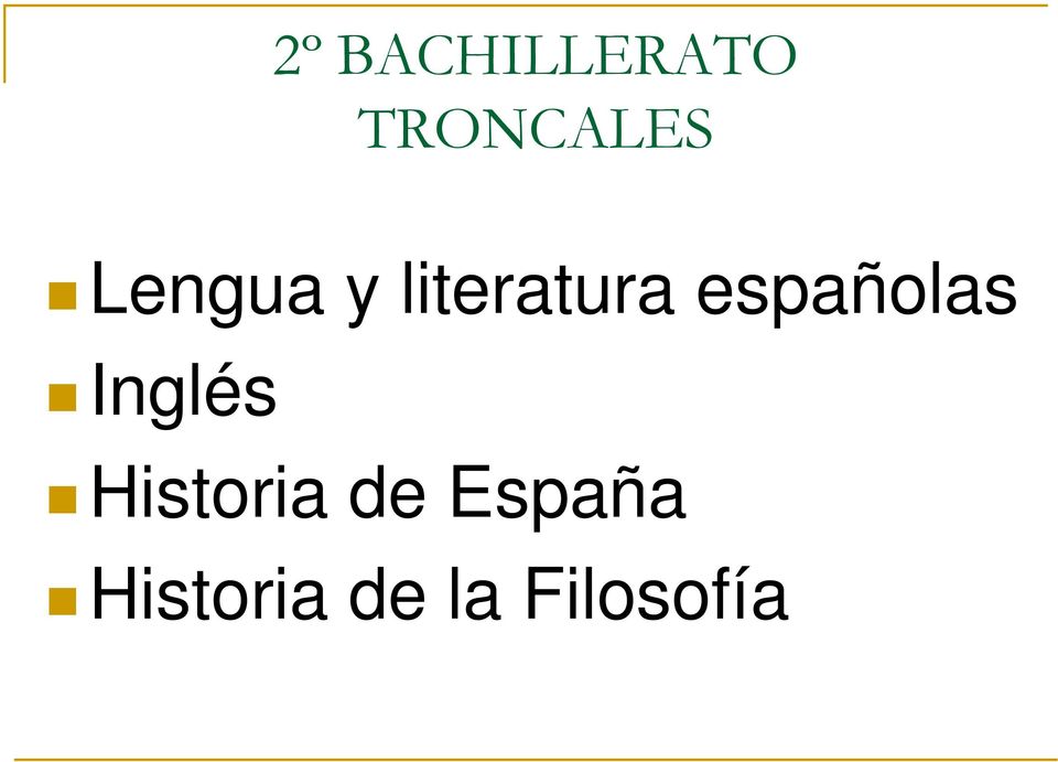 españolas Inglés Historia