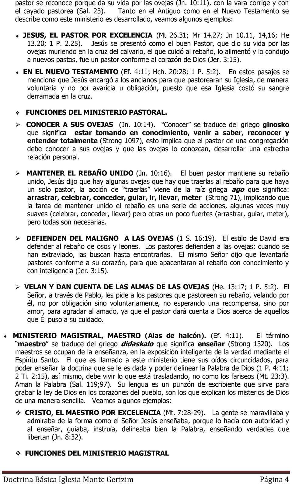 LOS CINCO MINISTERIOS - PDF Descargar libre