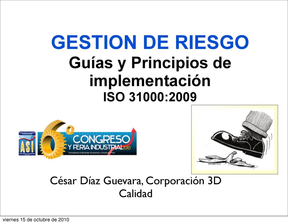 implementación ISO