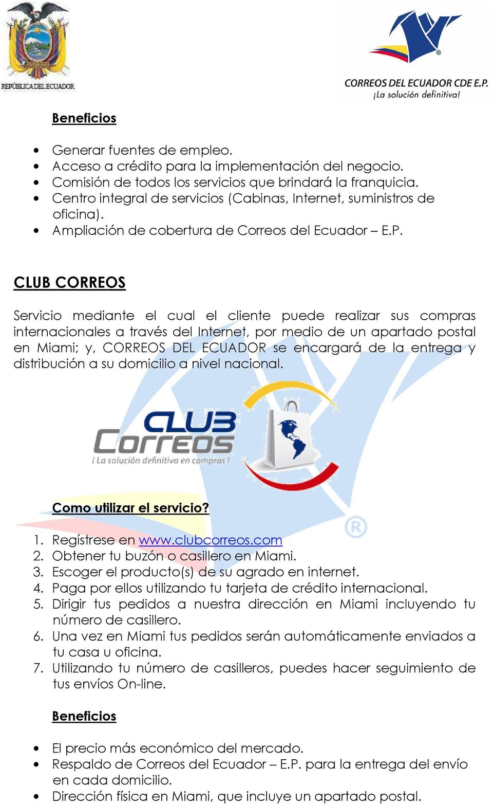 Cobertura De Correos Del Ecuador E P Pdf Free Download