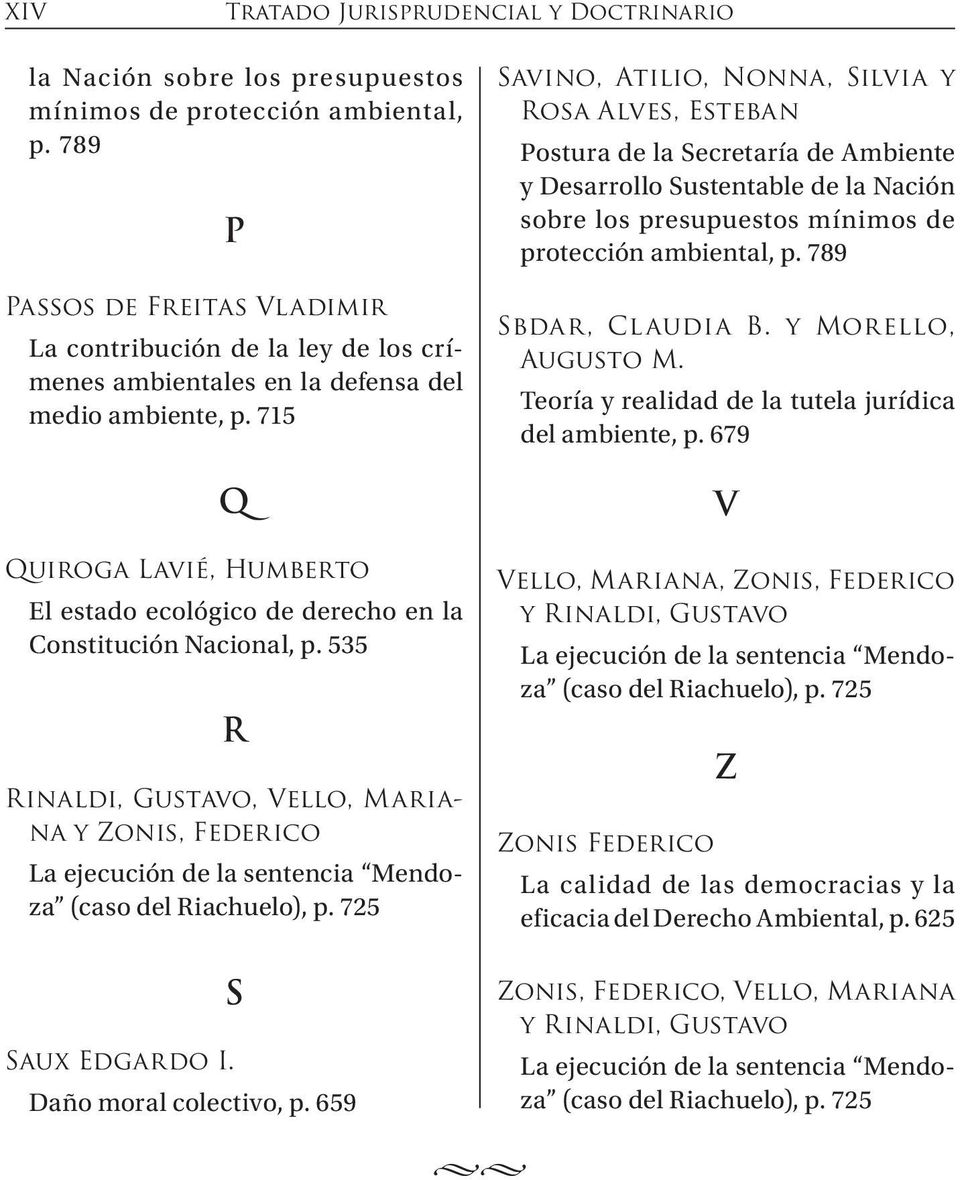 715 q Quiroga Lavié, Humberto El estado ecológico de derecho en la Constitución Nacional, p.
