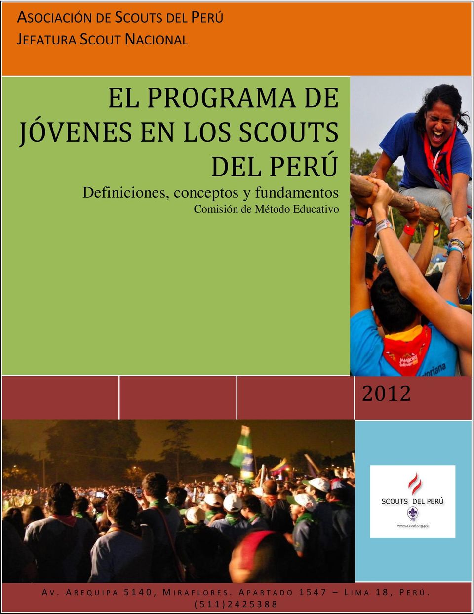 Comisión de Método Educativo 2012 A V.