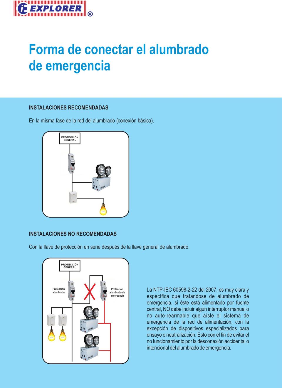 Guía de iluminación de emergencia - PDF Descargar libre