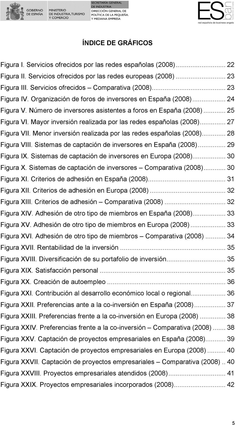 Mayor inversión realizada por las redes españolas (2008)... 27 Figura VII. Menor inversión realizada por las redes españolas (2008)... 28 Figura VIII.