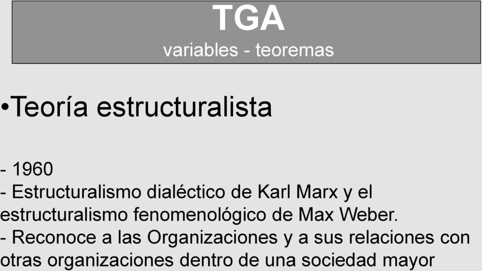 fenomenológico de Max Weber.