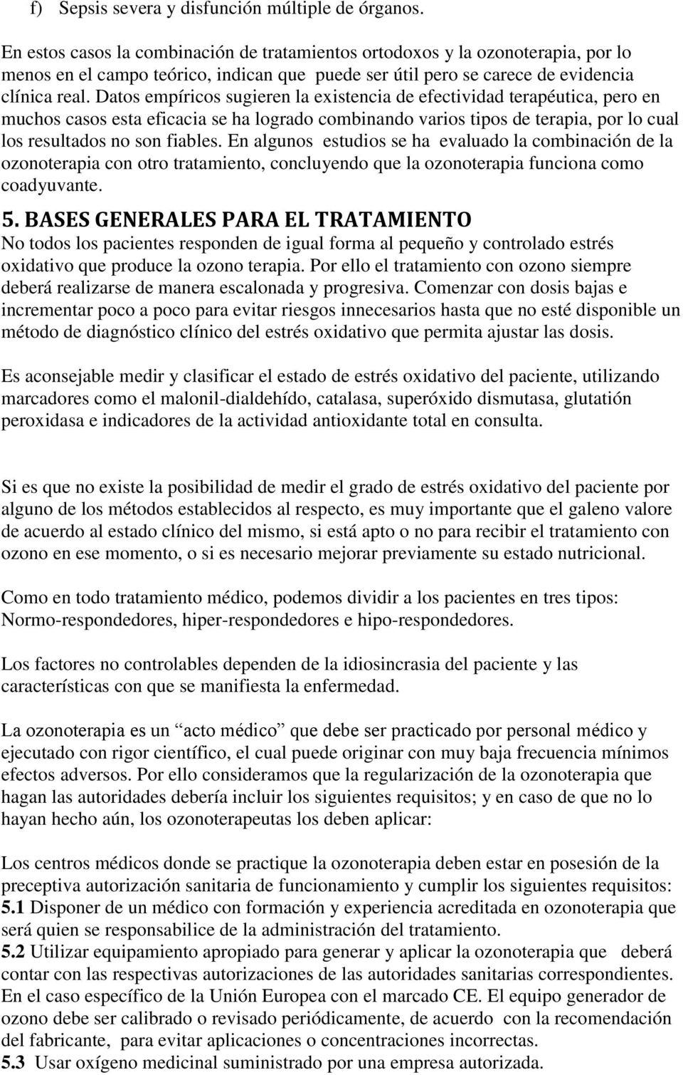 Declaracion De Madrid Sobre La Ozonoterapia Pdf Descargar Libre