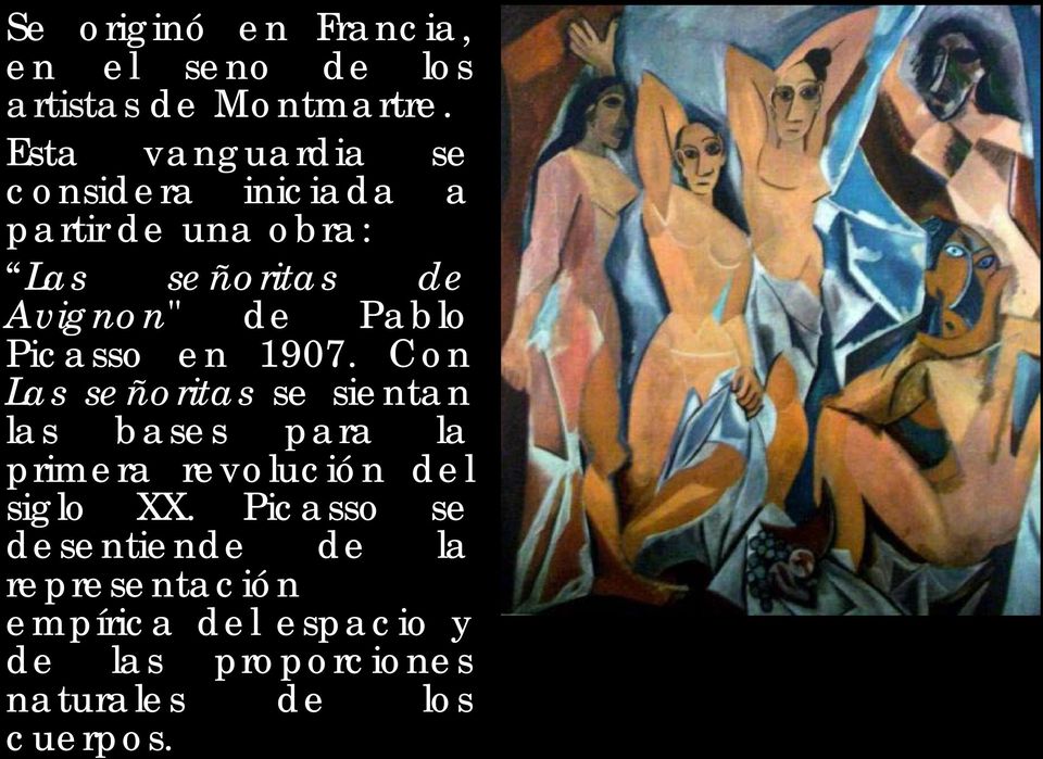 Pablo Picasso en 1907.