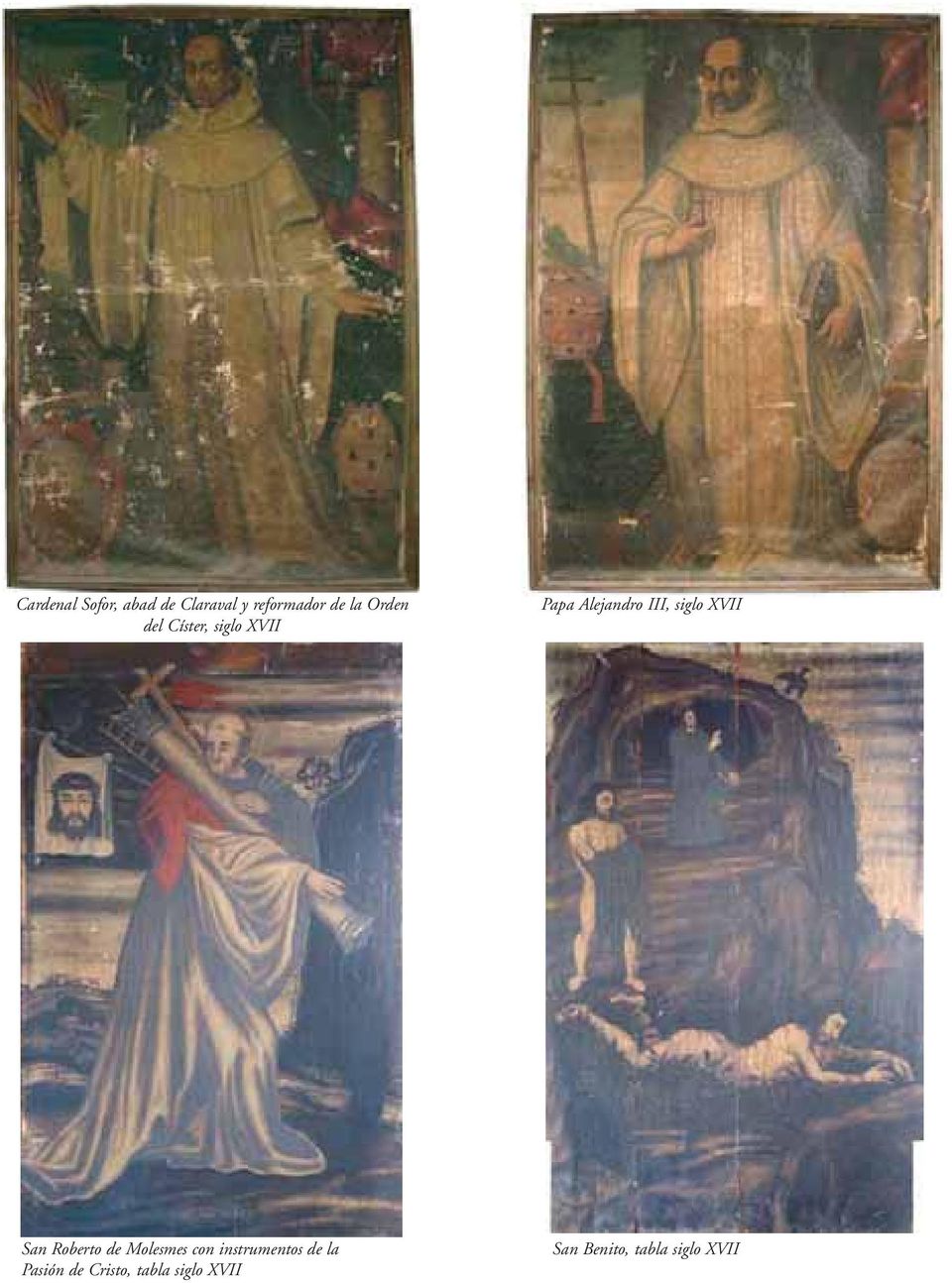 XVII San Roberto de Molesmes con instrumentos de la