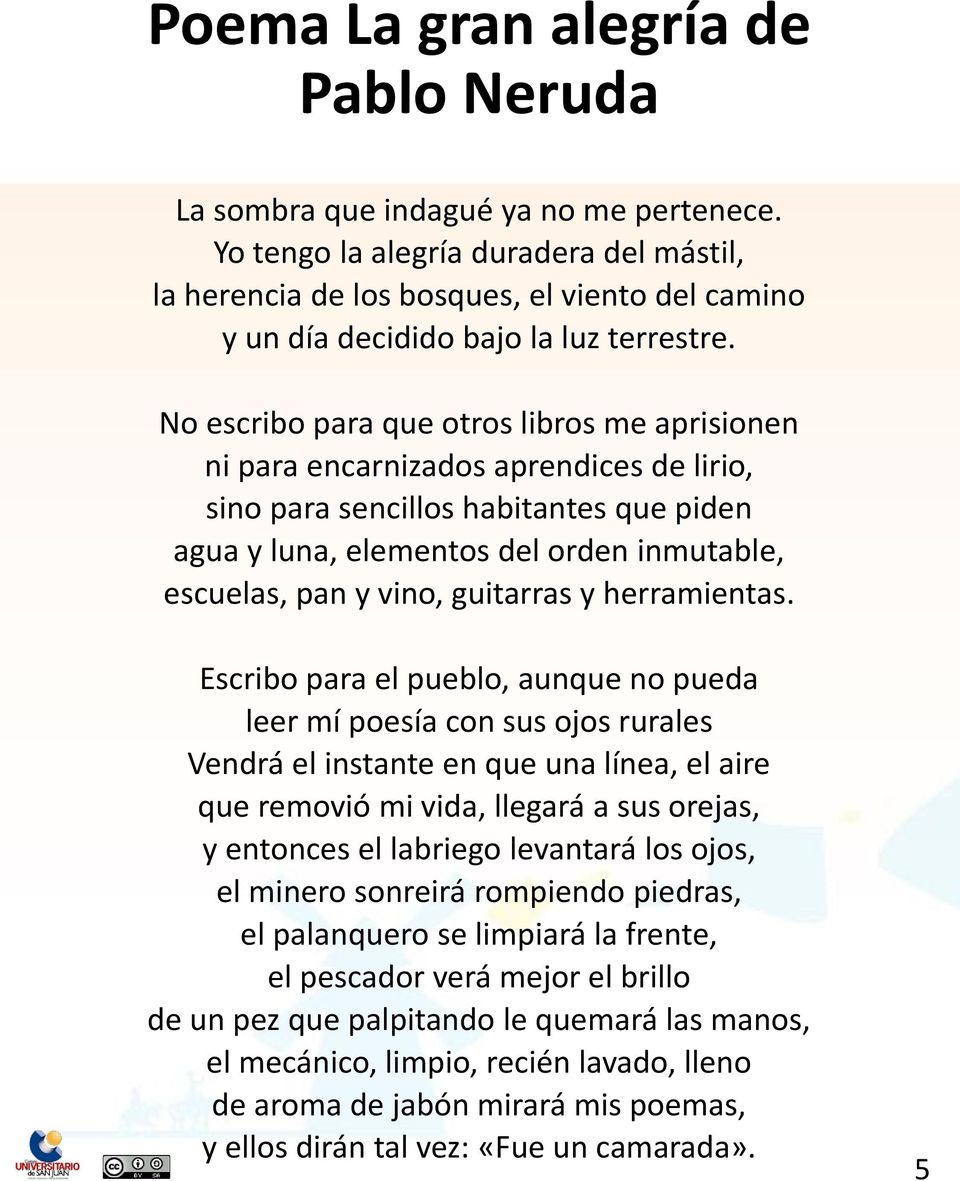 Análisis del poema Walking Around de Pablo Neruda - PDF Free Download
