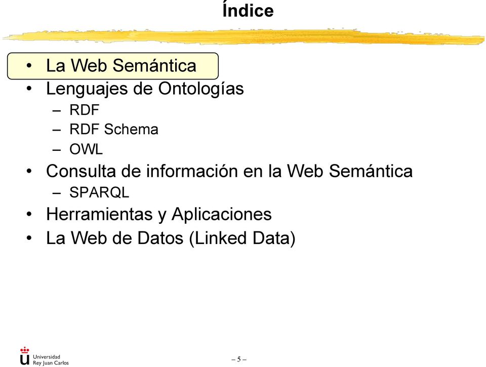 información en la Web Semántica SPARQL
