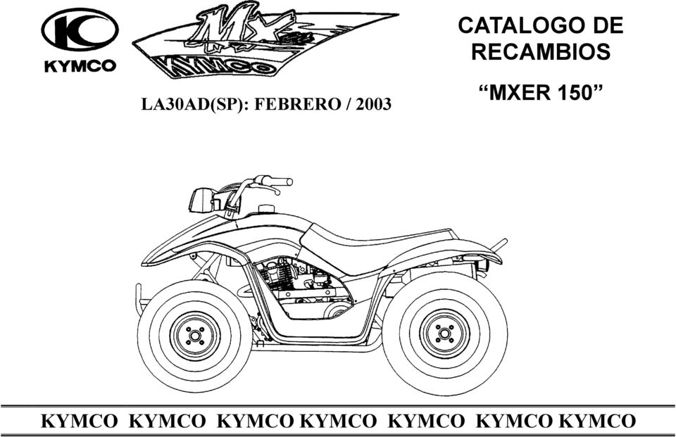 2003 MXER 150 KYMCO