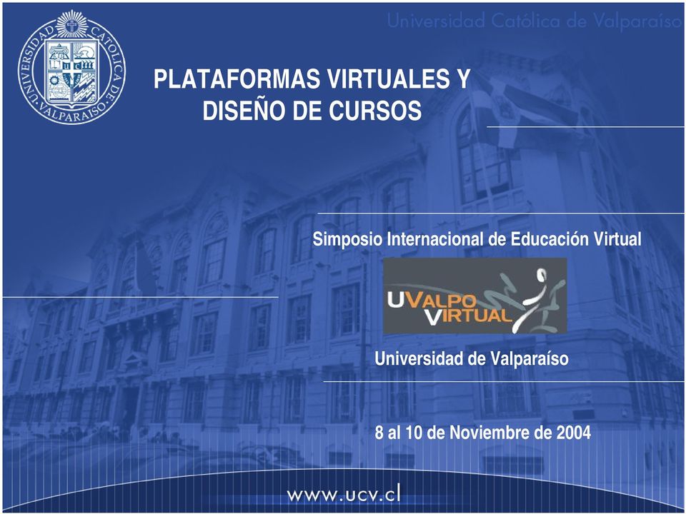 Educación Virtual Universidad de