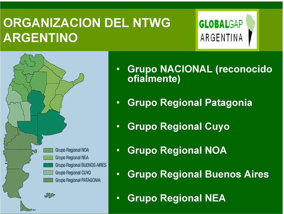 Regional Patagonia Grupo Regional Cuyo Grupo
