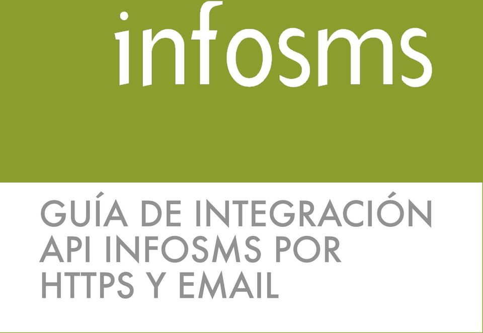 API INFOSMS