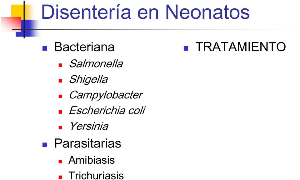 Escherichia coli Yersinia
