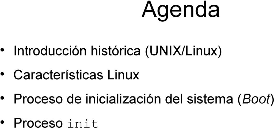 Linux Proceso de