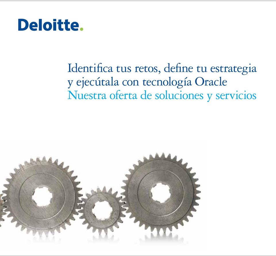 tecnología Oracle Nuestra